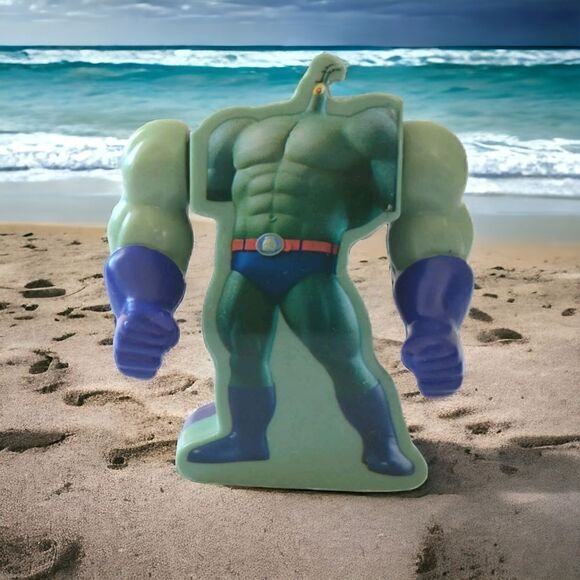McDonalds Plank-Ton Smashing Straw Topper Toy SpongeBob SquarePants Figure 2015. - Picture 1 of 11
